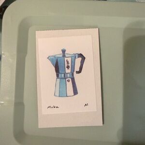 Anastasia Inciardi Mini Print -Moka